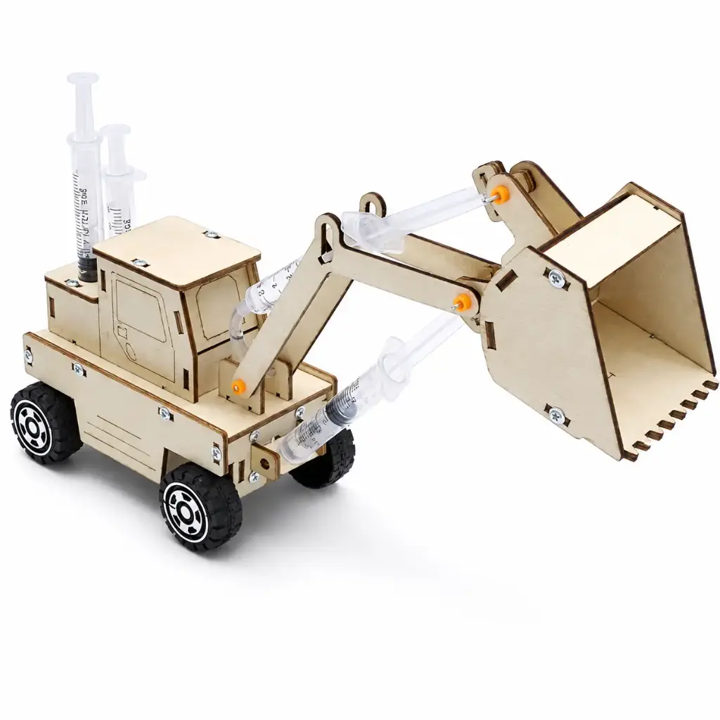 DIY Creative Wooden Car With Arm